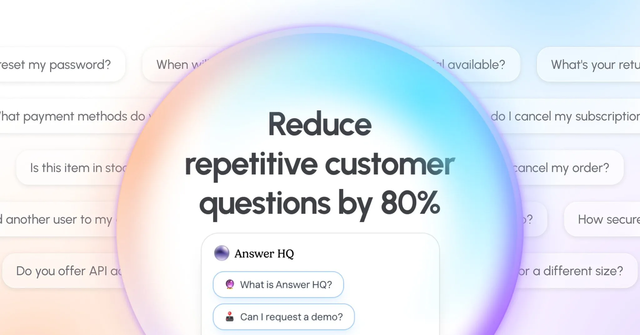 Answer HQ – AI customer support powered by your content