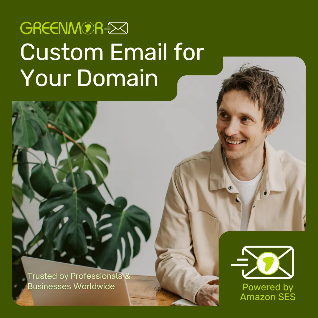 Greenmor Mail – Professional email hosting powered by AWS SES