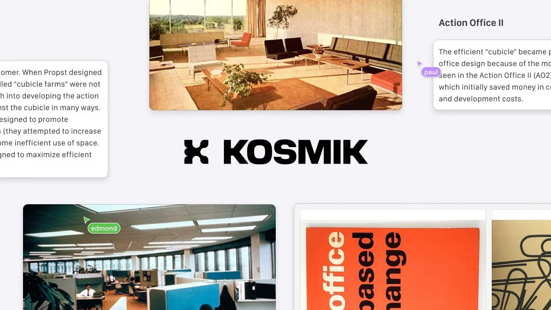Kosmik – Transform your creative workflow with Kosmik's AI moodboard