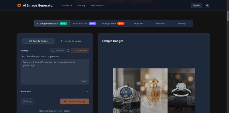 AI Image Generator media