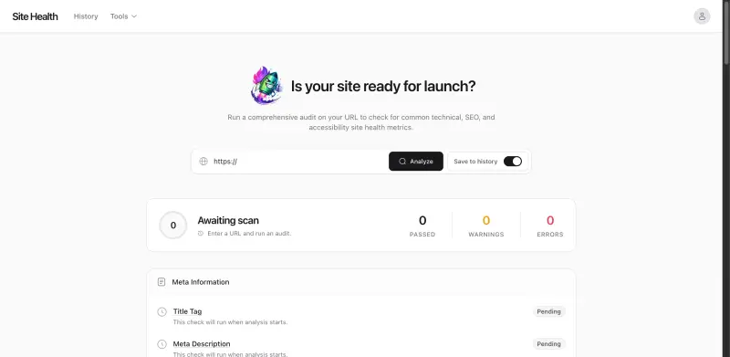 Launch Readiness SEO Checker product image 1