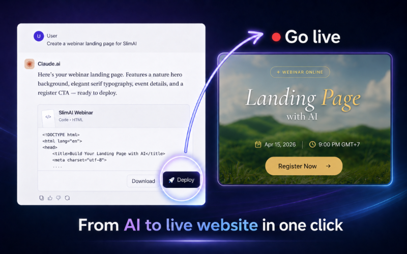 HTML Deployer homepage showing Make informed choices about Google cookies and data